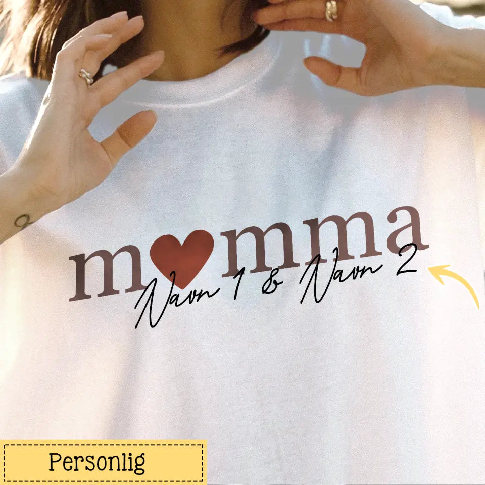 Personlig T-skjorte Tilpasset Spesielt for Mamma