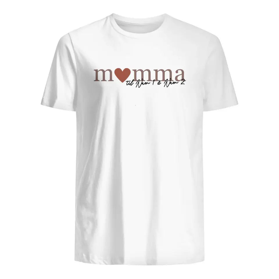 Personlig T-skjorte Tilpasset Spesielt for Mamma