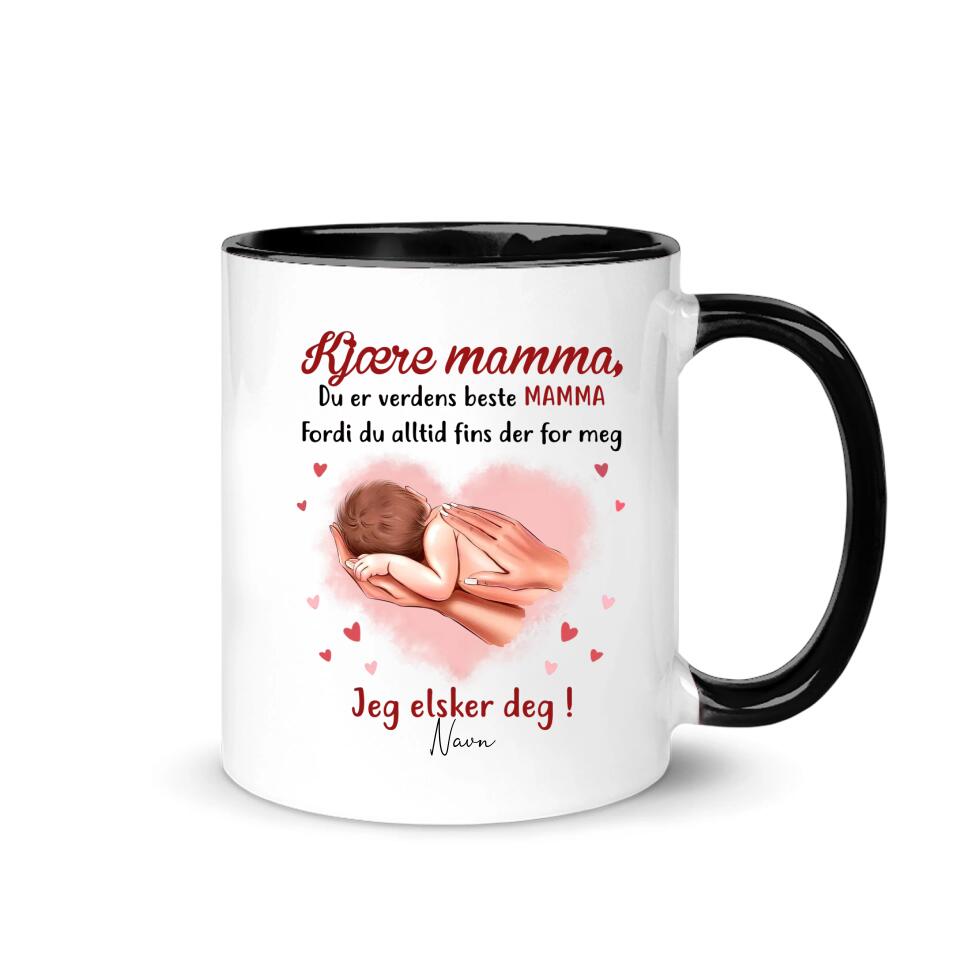 Personlig Nybakt mamma Kopp | Tilpasse gave til Nybakt mor | Du er verdens beste Mamma